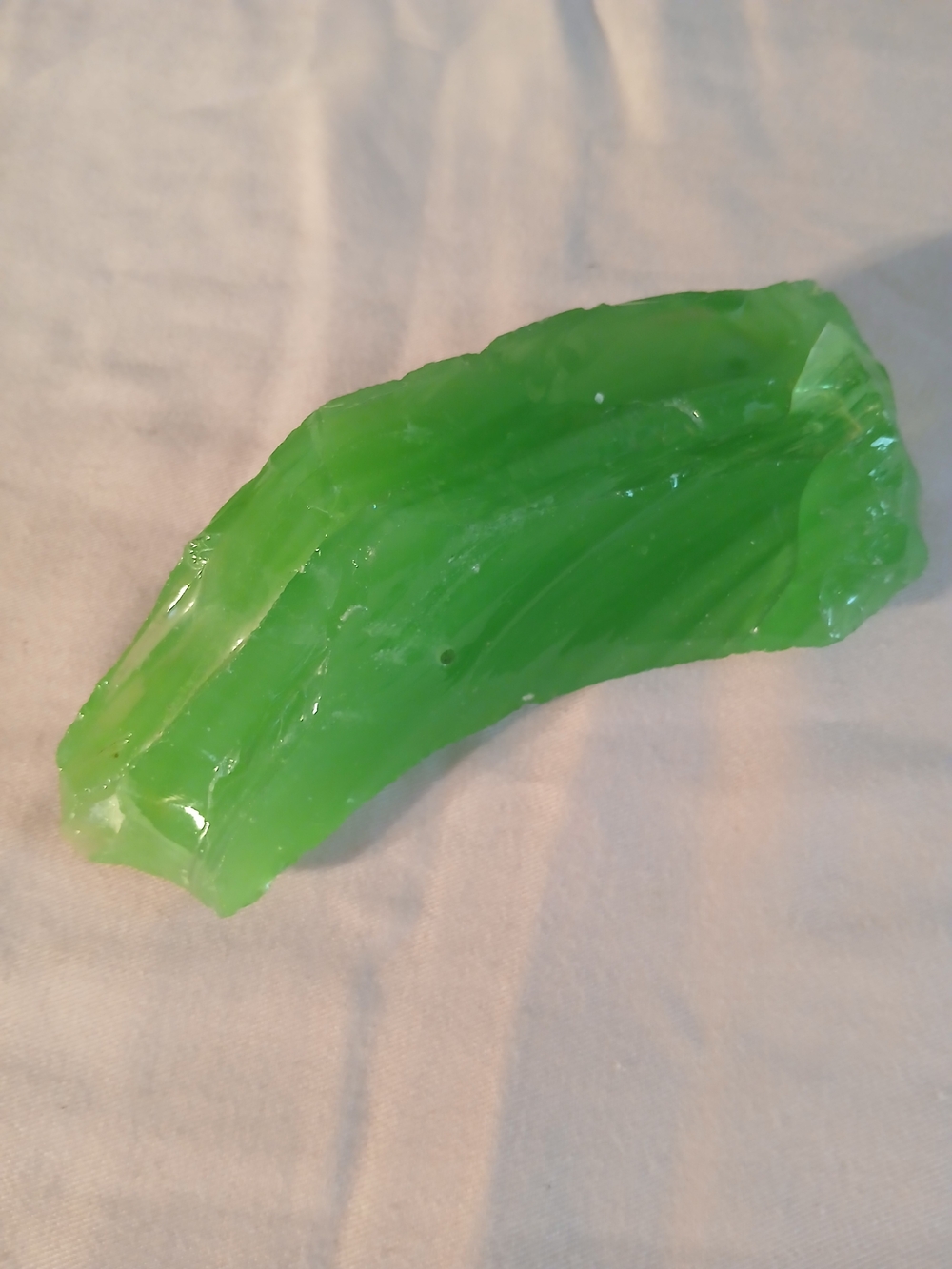 Raw Uranium Glass